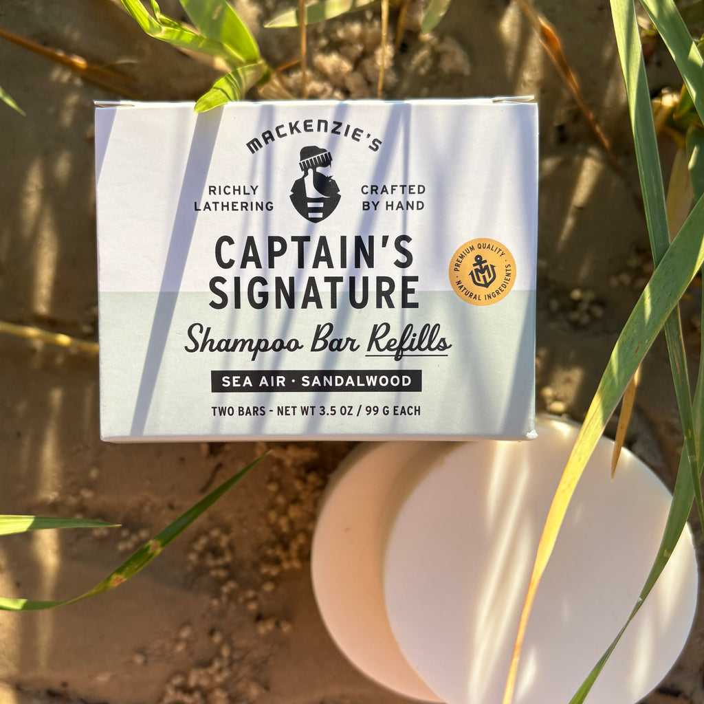 Captain's Signature Shampoo Bar Refills (2 Pack)