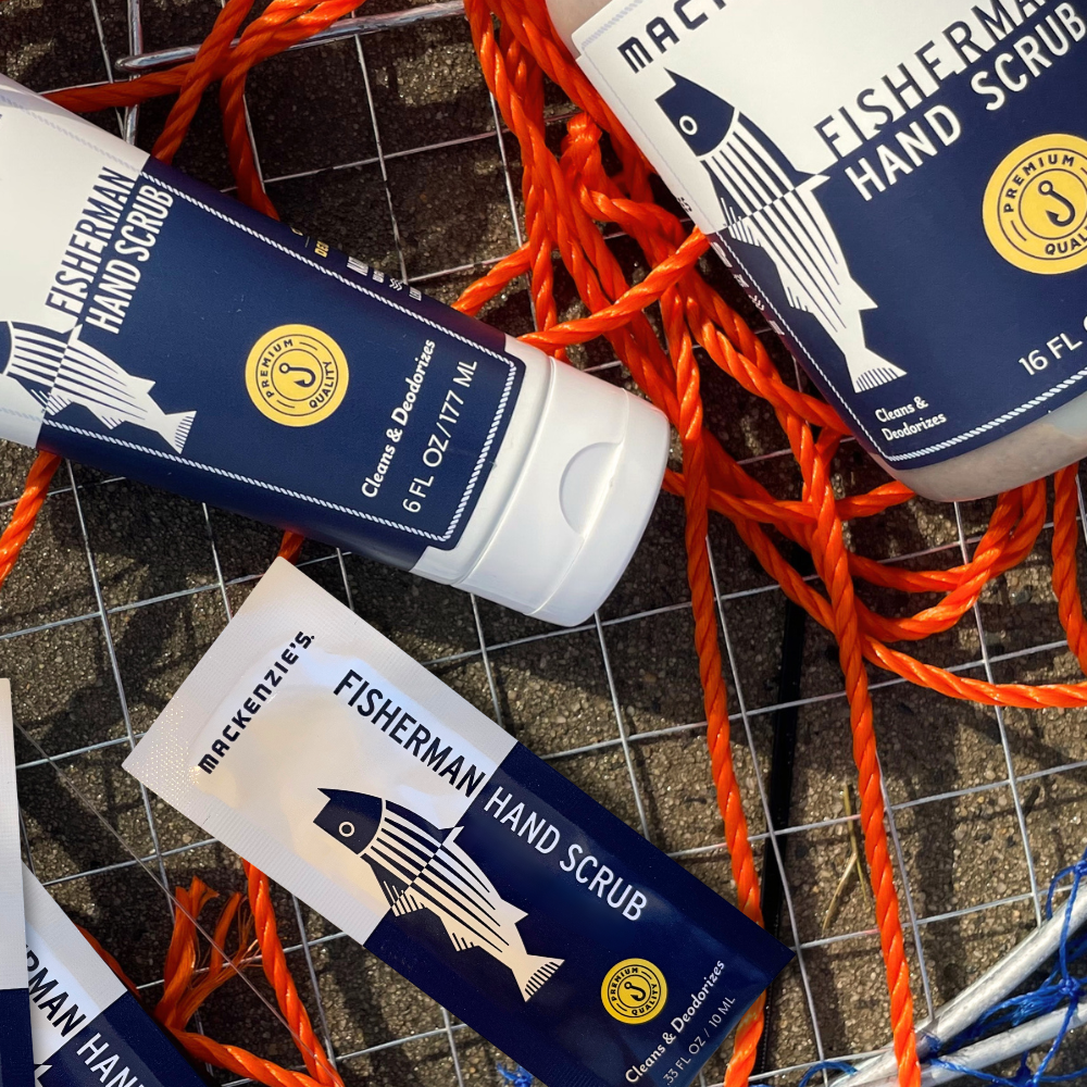 Fish Hand Scrub Fisherman Hand Scrub Travel Sized .33 oz Sachets - Pack of 12 ...