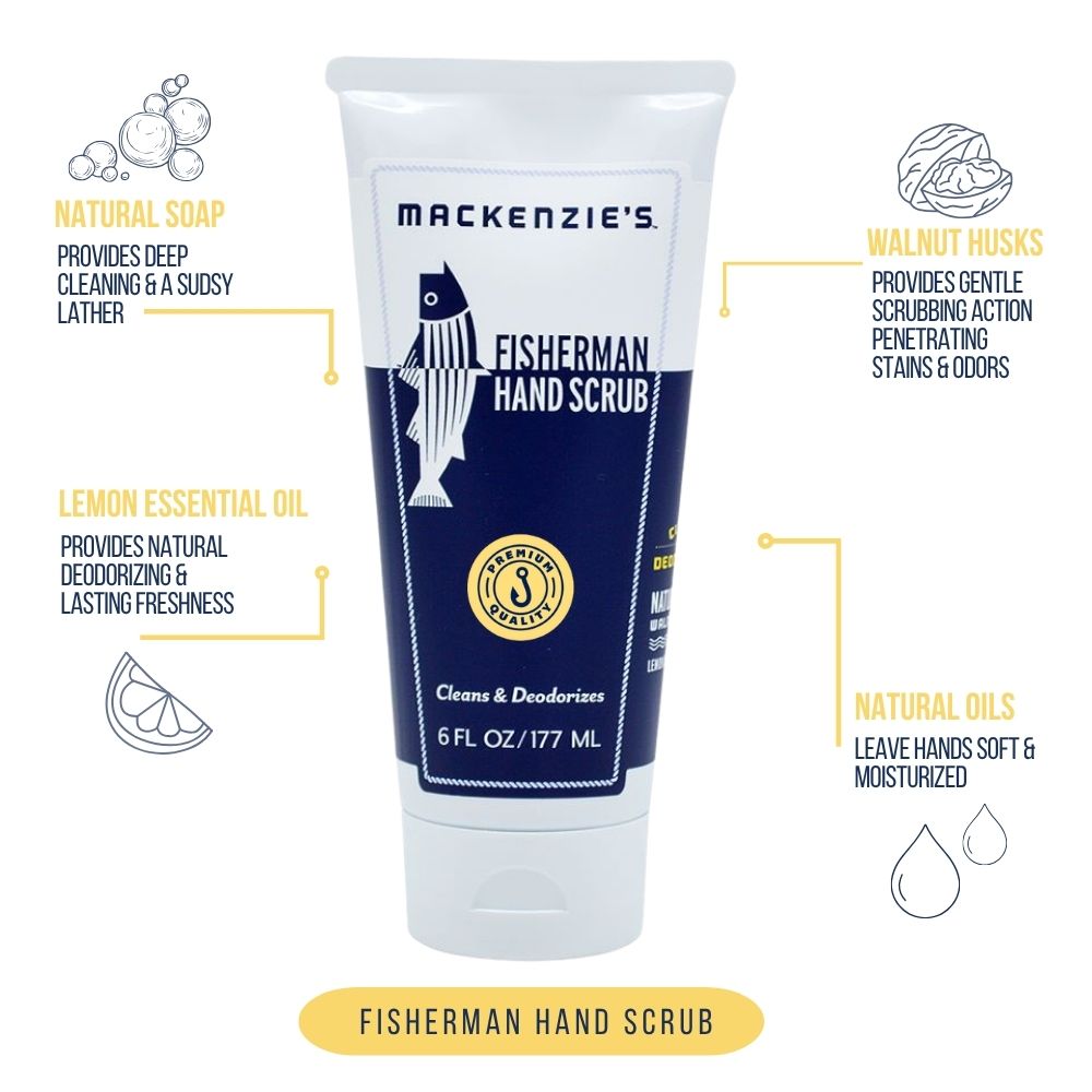 Fisherman Hand Scrub & Fishing Towel Bundle