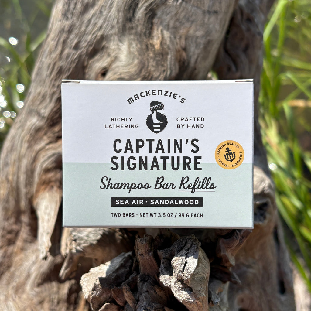 Captain's Signature Shampoo Bar Refills (2 Pack)