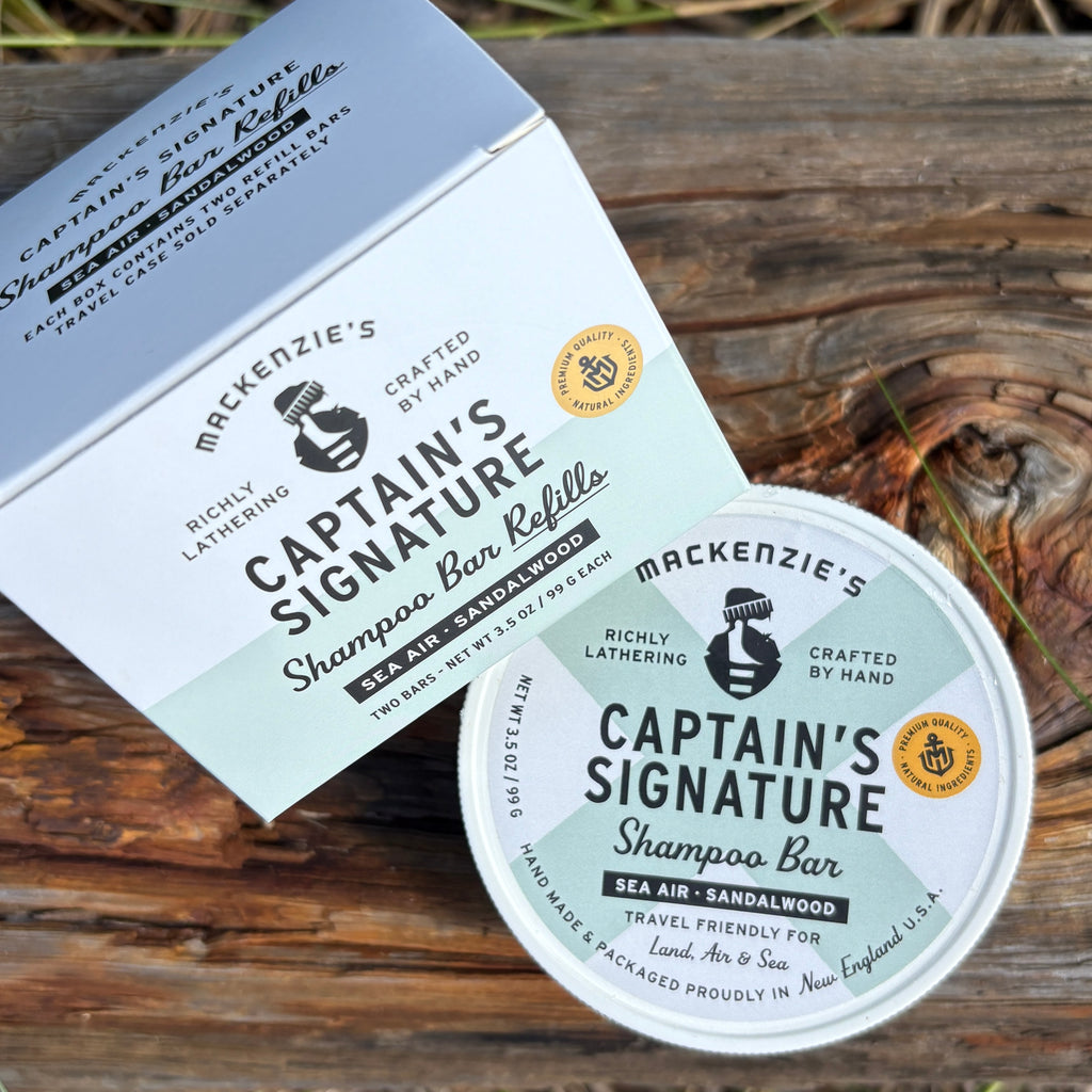 Captain's Signature Shampoo Bar Refills (2 Pack)