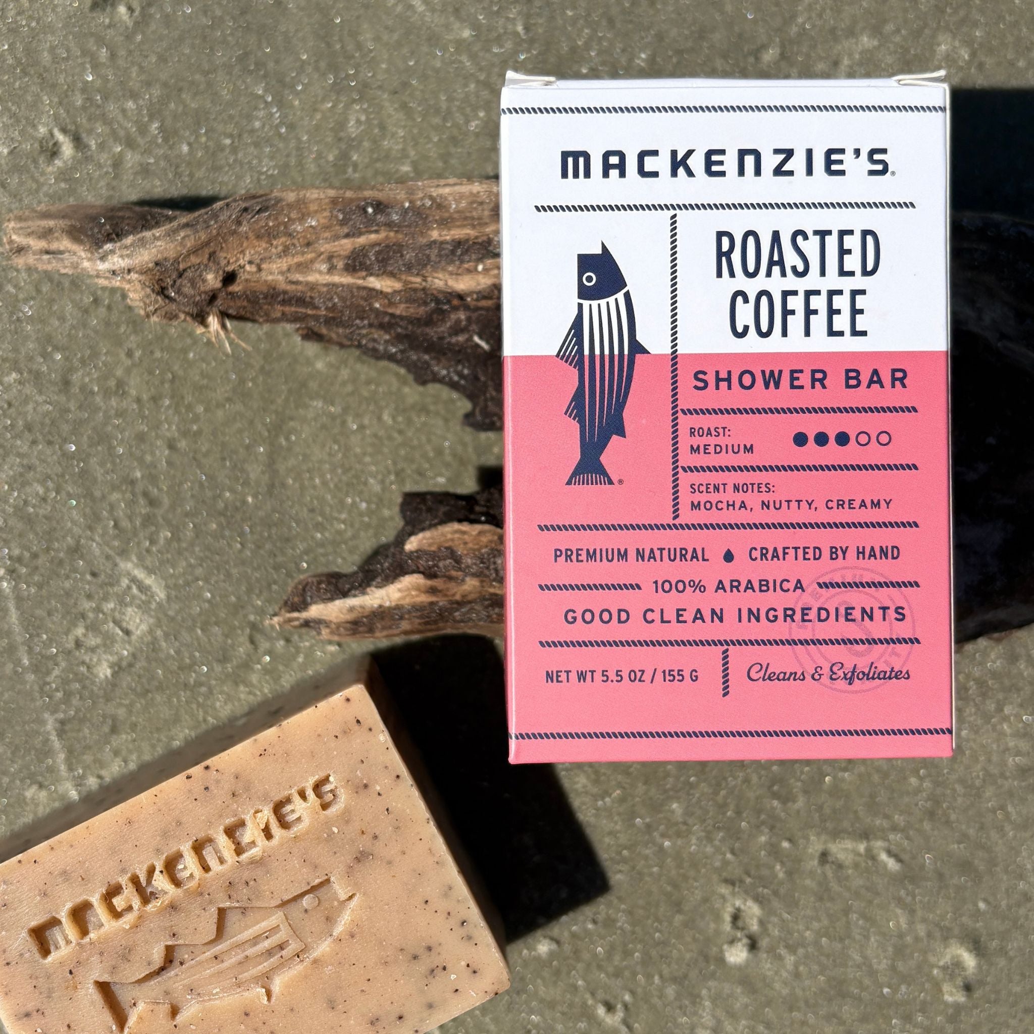 Roasted Coffee Shower Bar 5.5 OZ