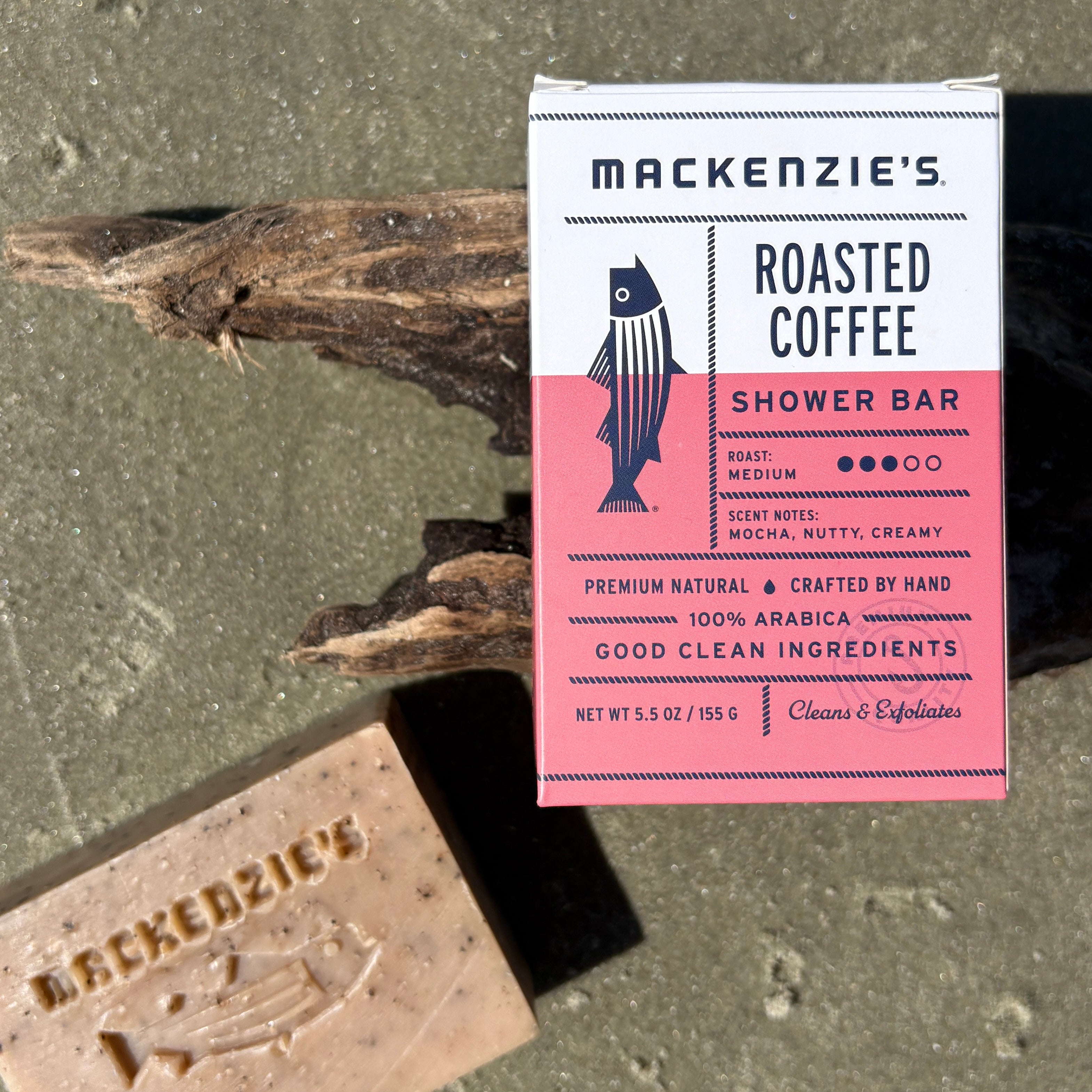 Roasted Coffee Shower Bar 5.5 OZ