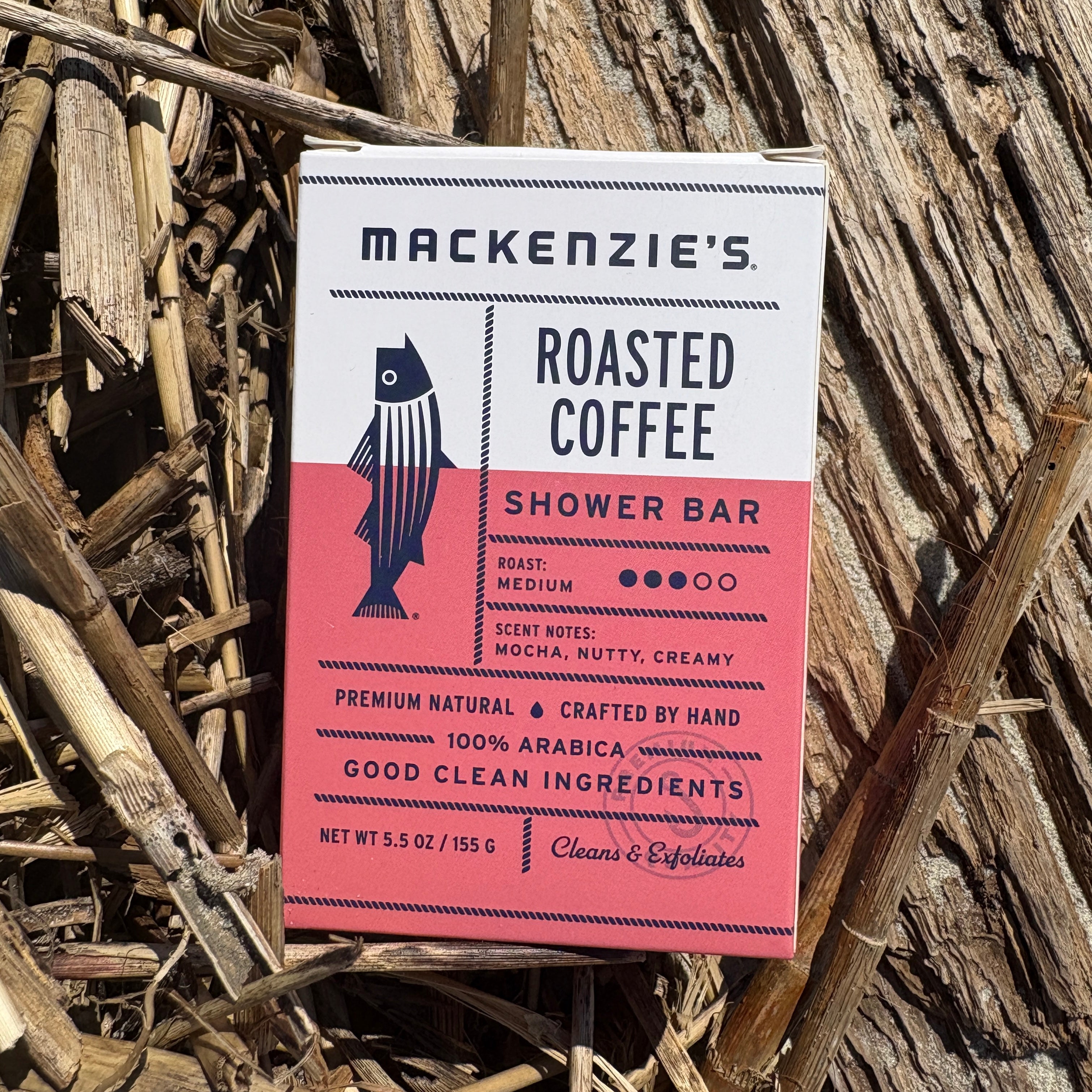 Roasted Coffee Shower Bar 5.5 OZ