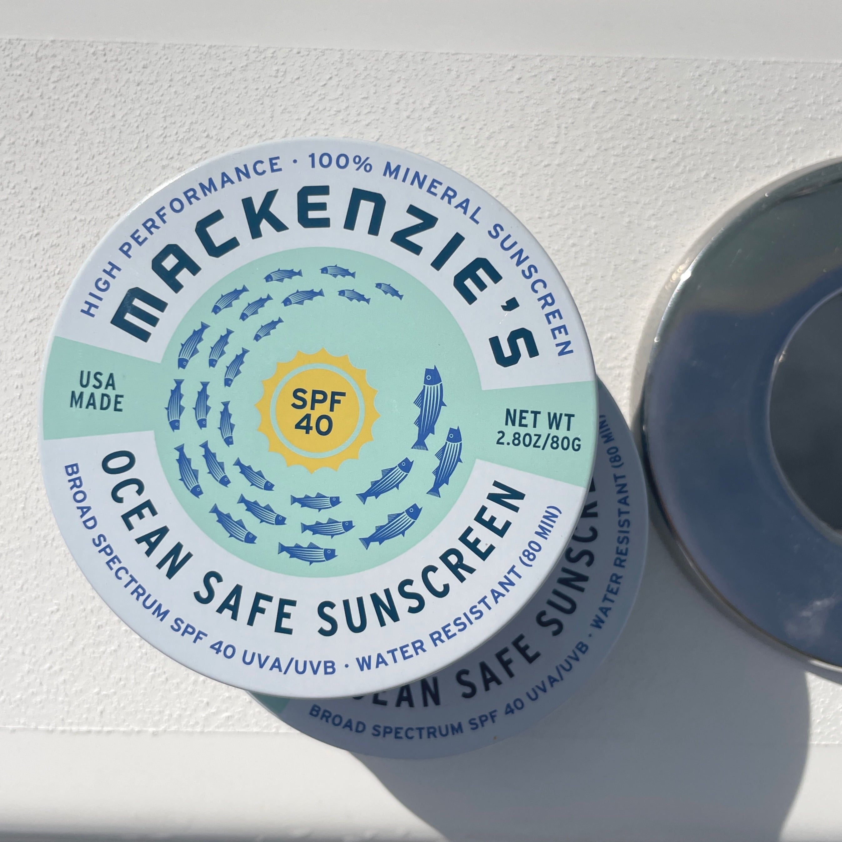 SPF 40 Ocean Safe Sunscreen Tin
