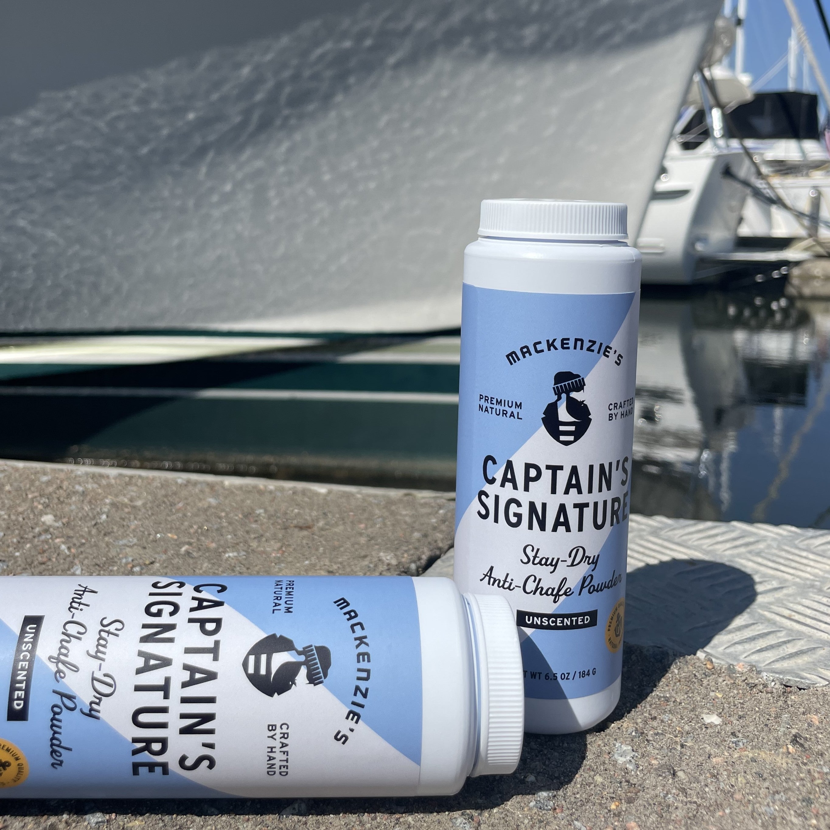 Captain's Stay-Dry Anti-Chafe Powder 6.5 OZ