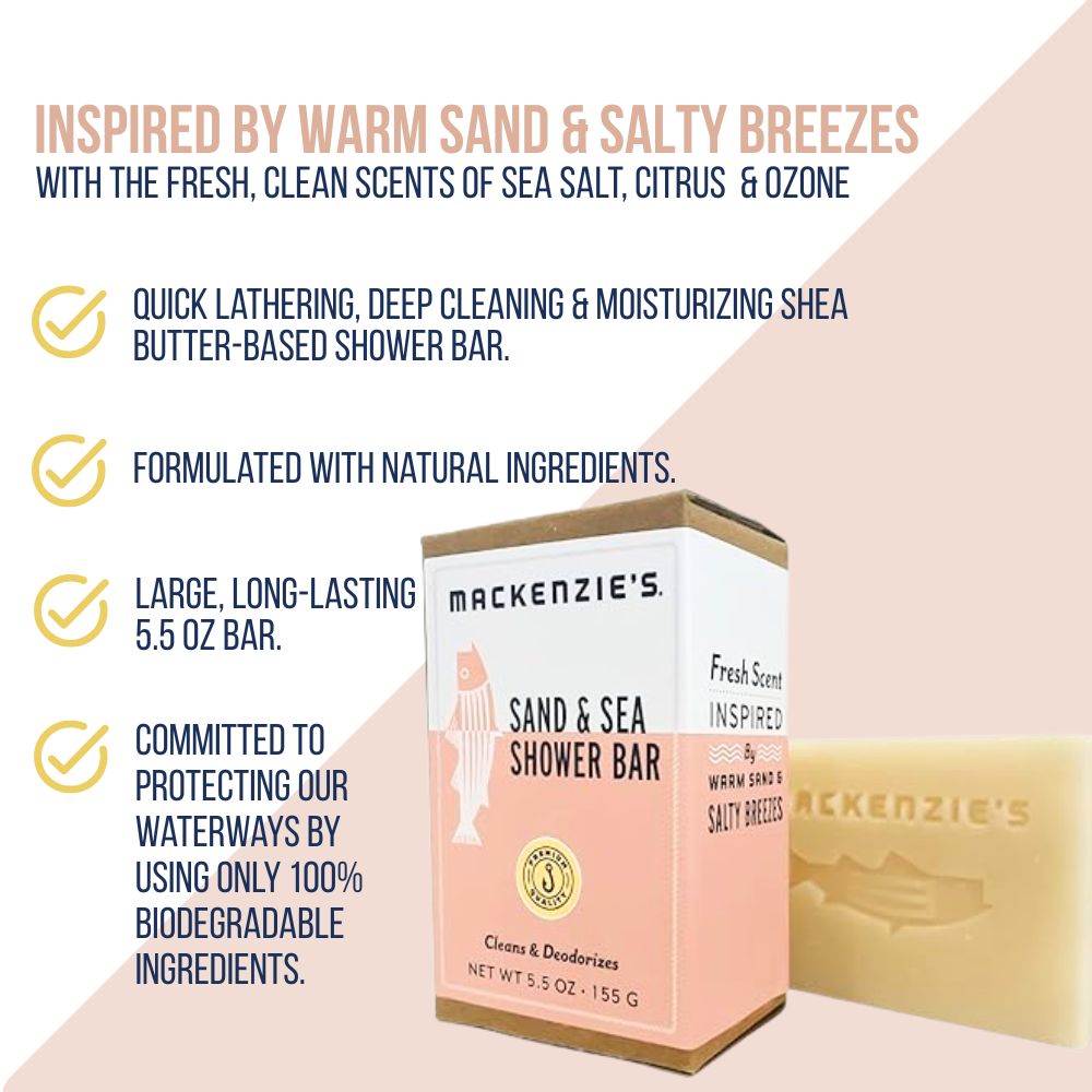 Sand & Sea Shower Bar 5.5 OZ