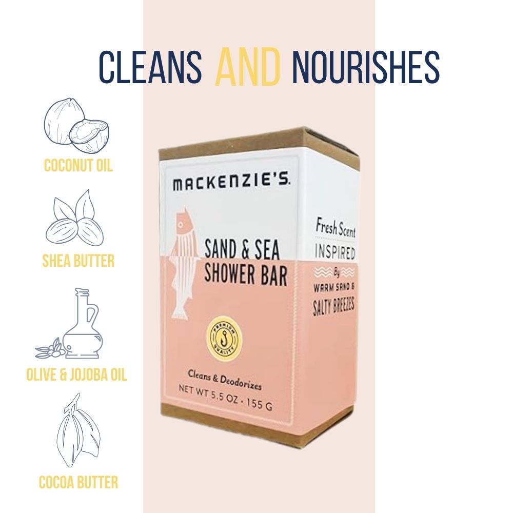 Sand & Sea Shower Bar 5.5 OZ