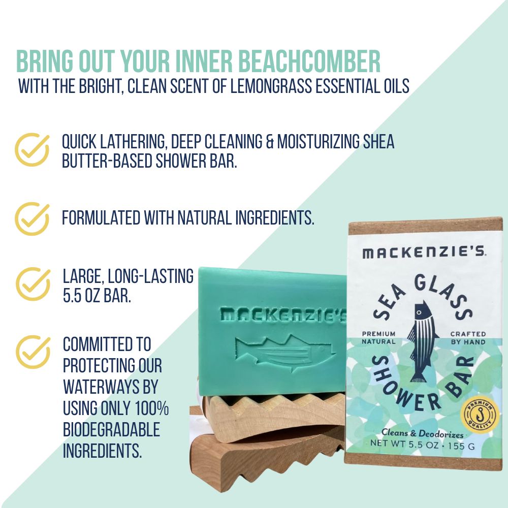 Sea Glass Shower Bar 5.5 OZ