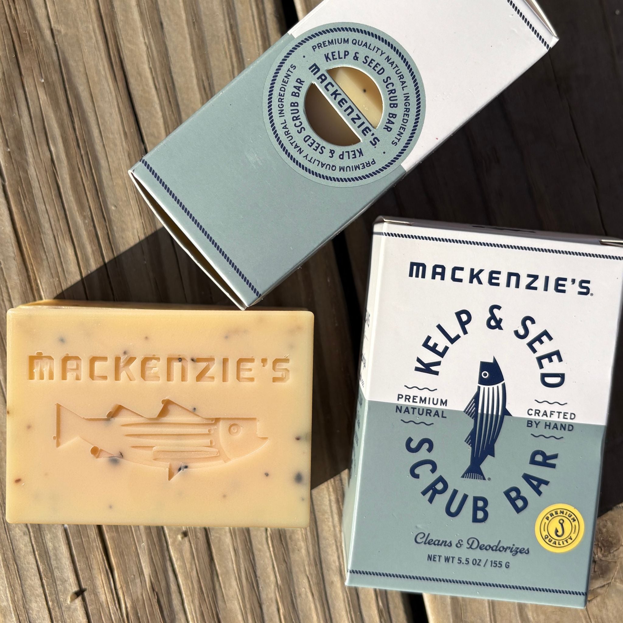 Kelp & Seed Scrub Bar 5.5 OZ