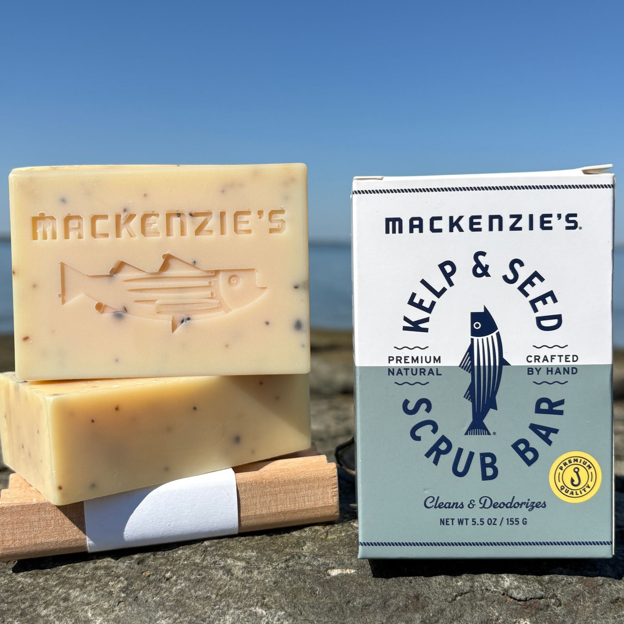 Kelp & Seed Scrub Bar 5.5 OZ