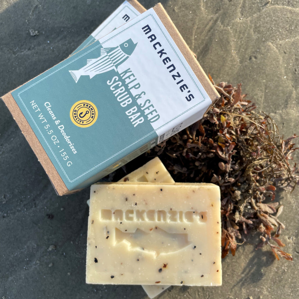 Kelp & Seed Scrub Bar 5.5 OZ