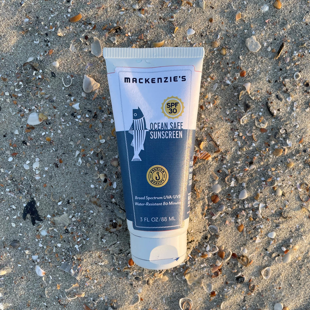 markise sunscreen MacKenzie's SPF 30 Mineral Based Sunscreen 3 fl oz – MacKenzie's Fisherman