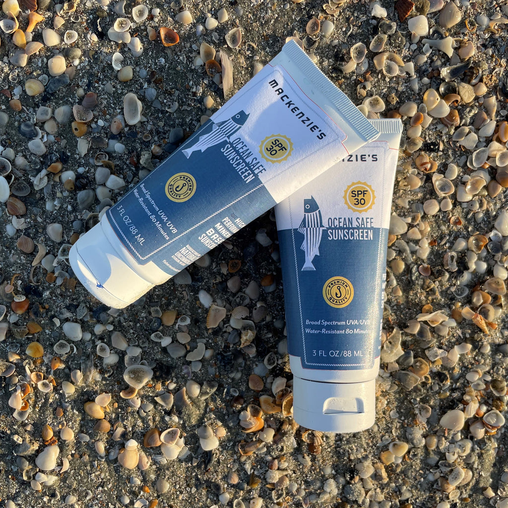 markise sunscreen MacKenzie's SPF 30 Mineral Based Sunscreen 3 fl oz – MacKenzie's Fisherman