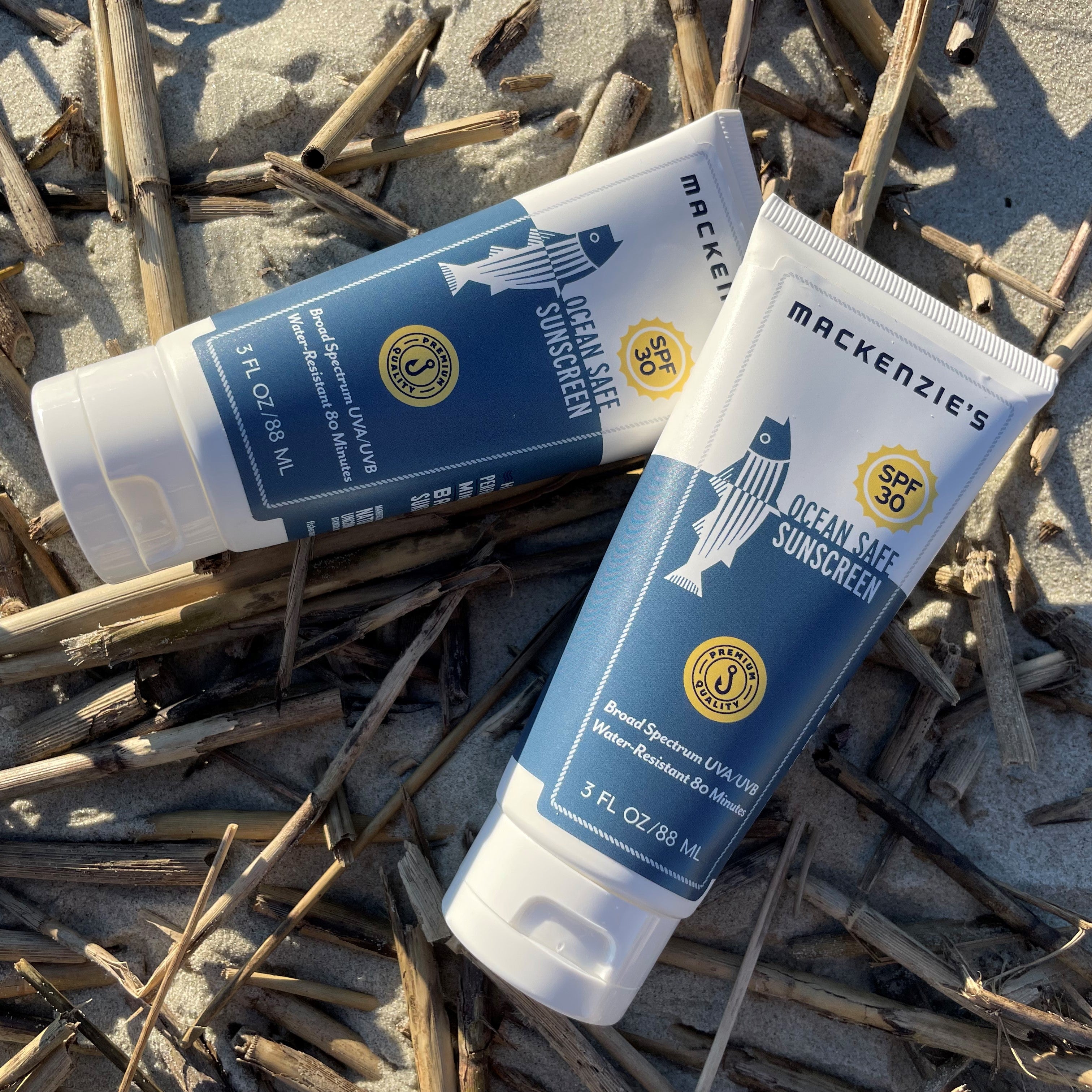 markise sunscreen MacKenzie's SPF 30 Mineral Based Sunscreen 3 fl oz – MacKenzie's Fisherman